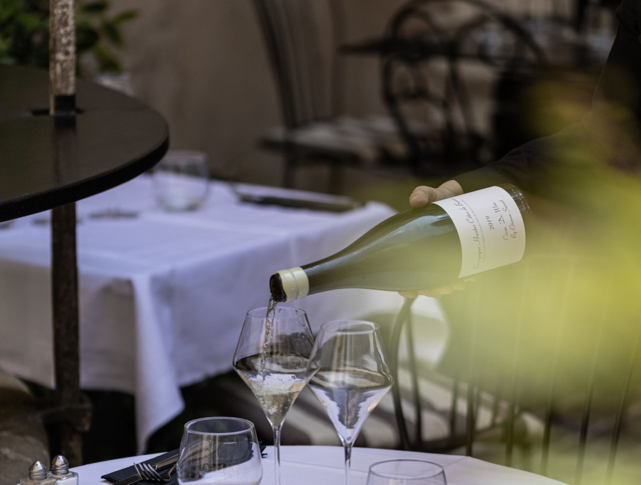 Dr Wine Restaurant service de vin en terrasse